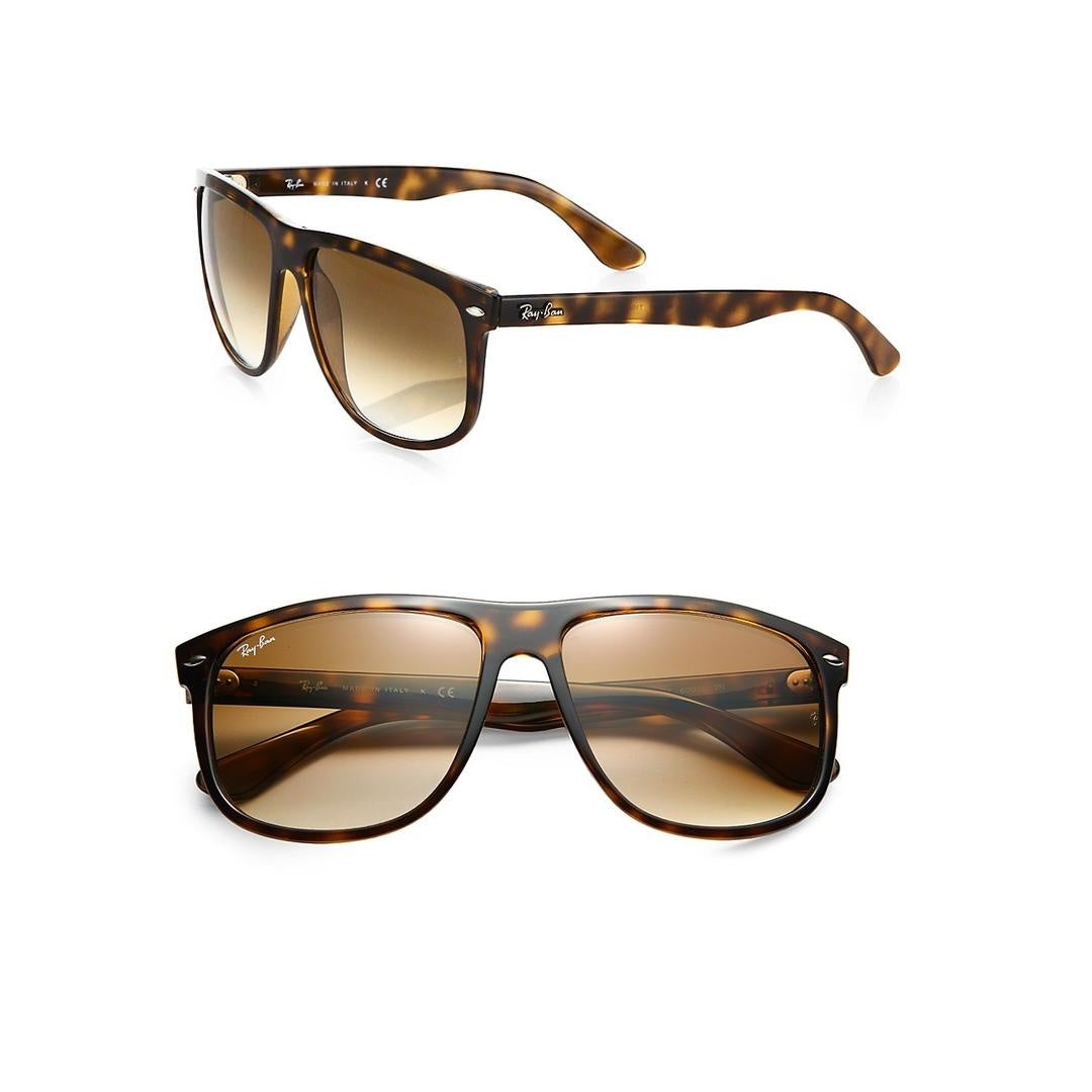 Ray-Ban Rb4147 4147 Sunglasses 710/51 - Havana - Crystal Brown Gradient Men Square