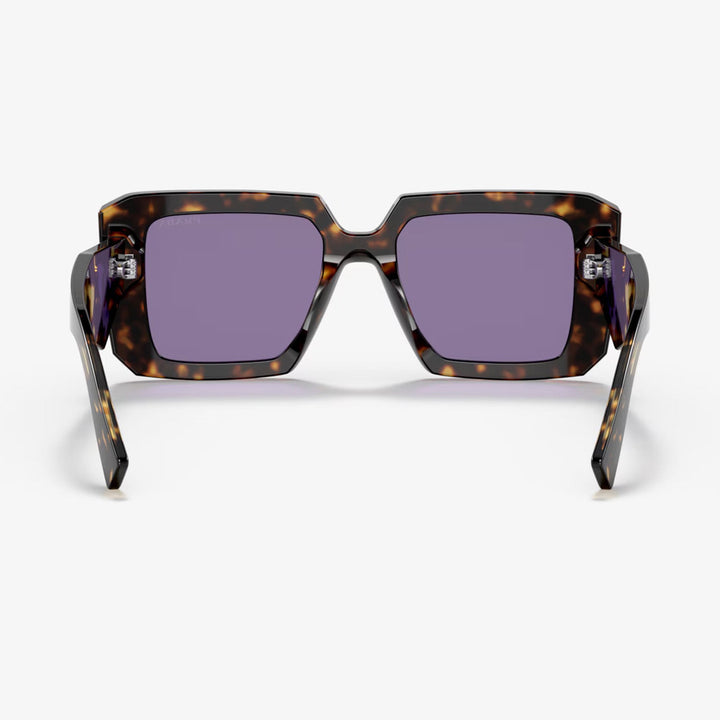 Prada PR 23YS 51 Women's Square Sunglasses - Tortoise Acetate Frame, Polyamide Lenses