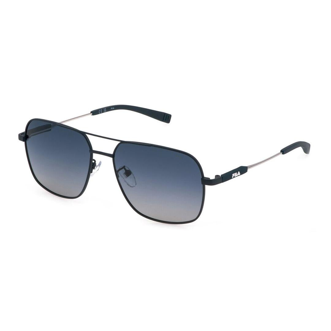 Fila SFI523 Polarized 696P Men's Sunglasses Blue Size 58