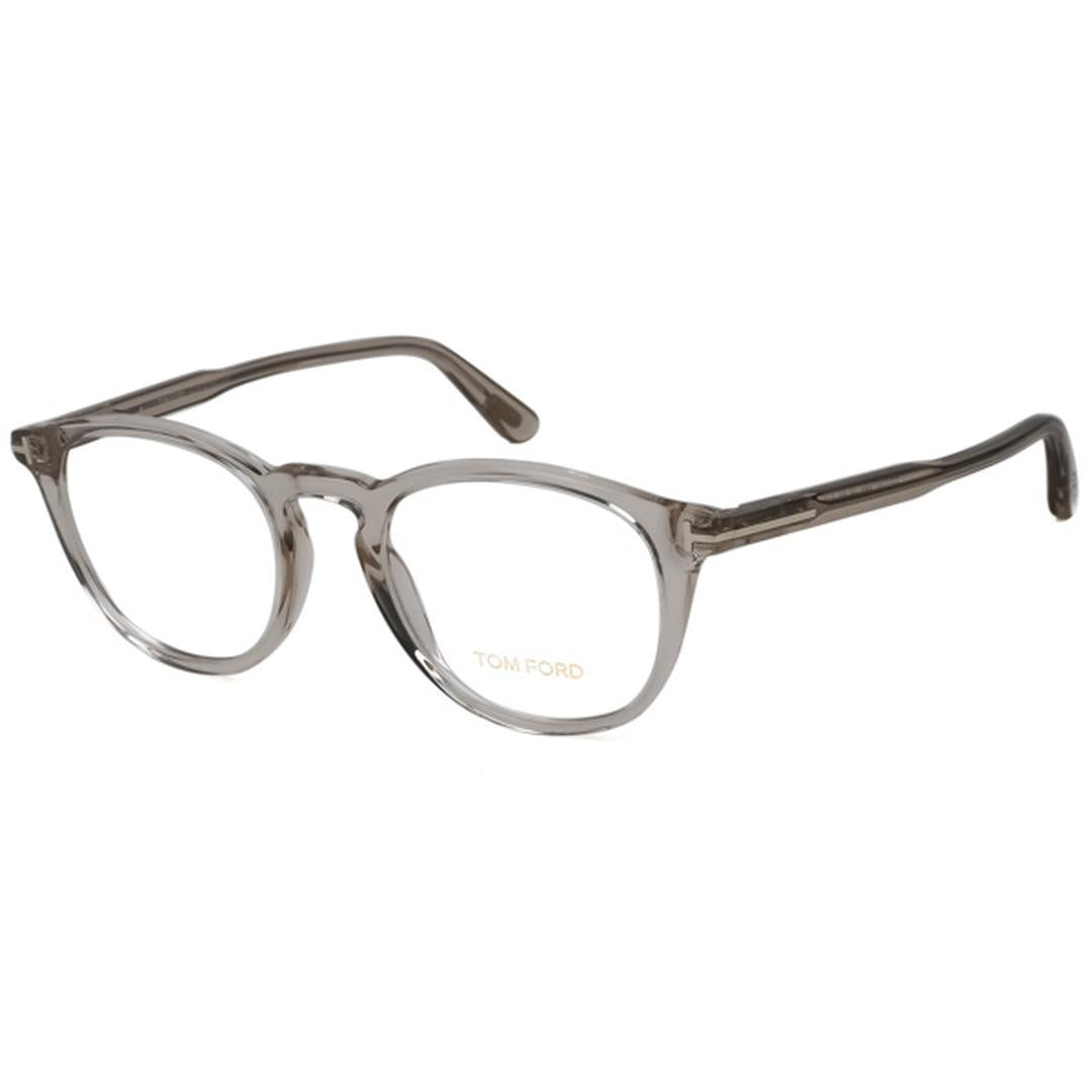 Tom Ford 5401 Eyeglasses 020 - Grey/Other Unisex Shiny Grey Round