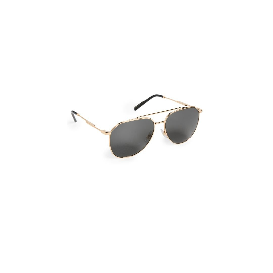 Dolce&Gabbana DG 2296 02/87, AVIATOR Sunglasses, MALE, Available with Prescription