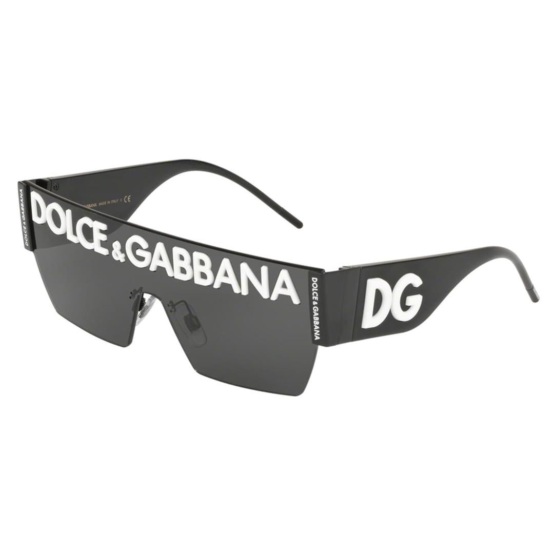 نظارة شمسية بعدسة واحدة Dolce&Gabbana DG 2233 01/87 للرجال