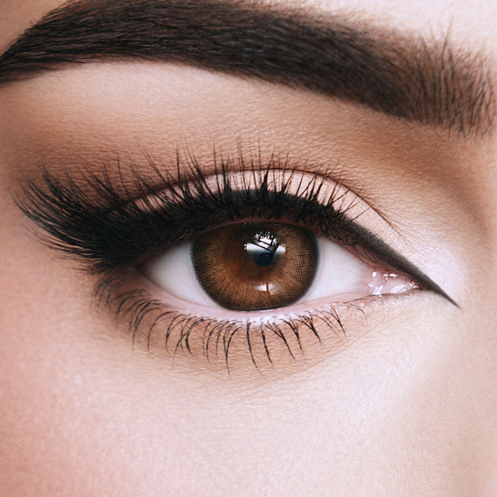 Amara Monthly Colored Contact Lenses - Almond