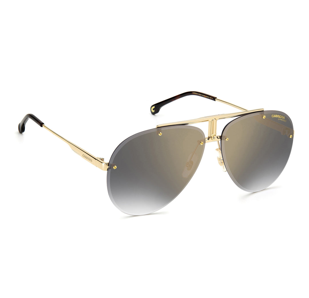 Carrera 1032/S 2 06j 62-12 Grey Shaded Gold Mirror Unisex Sunglasses