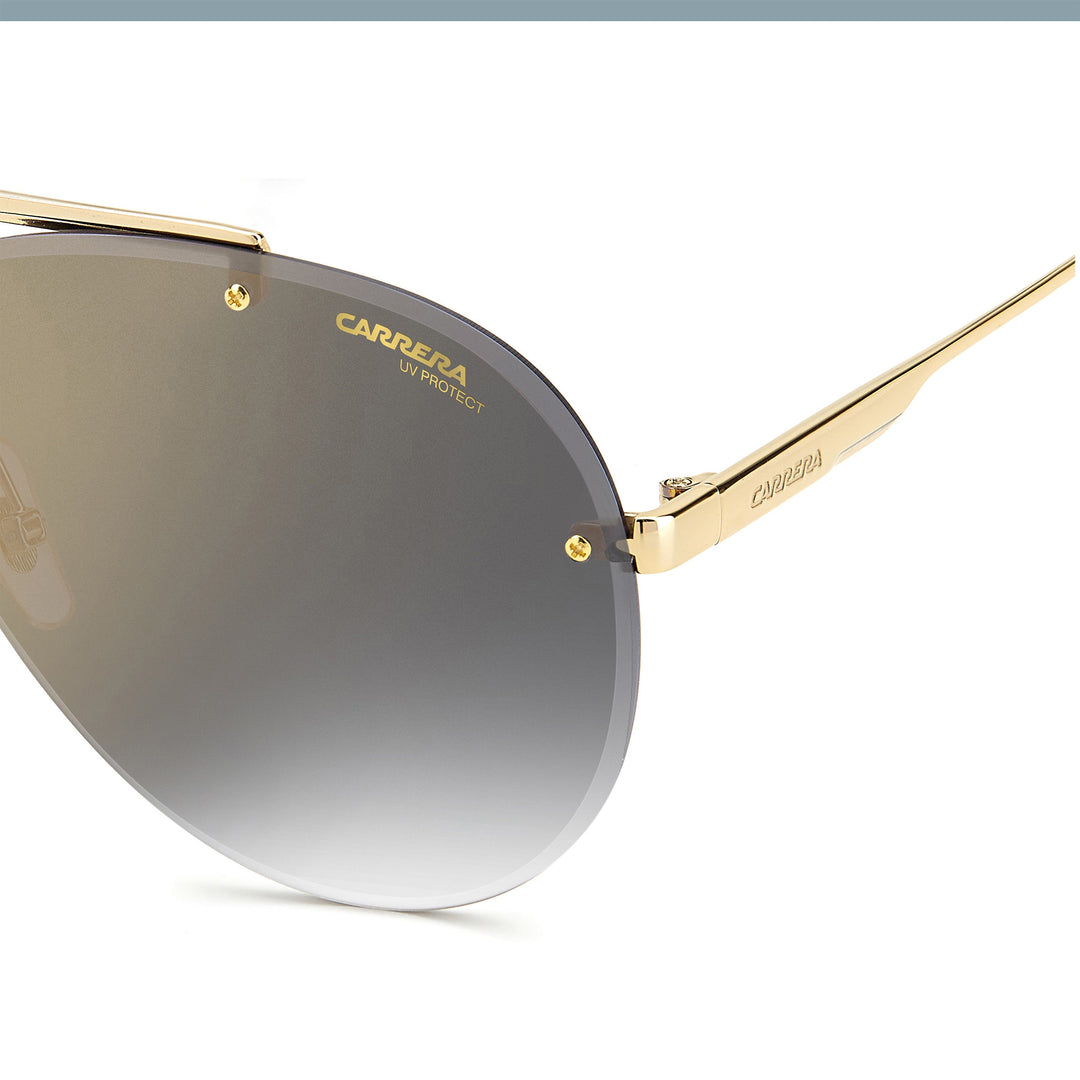 Carrera 1032/S 2 06j 62-12 Grey Shaded Gold Mirror Unisex Sunglasses