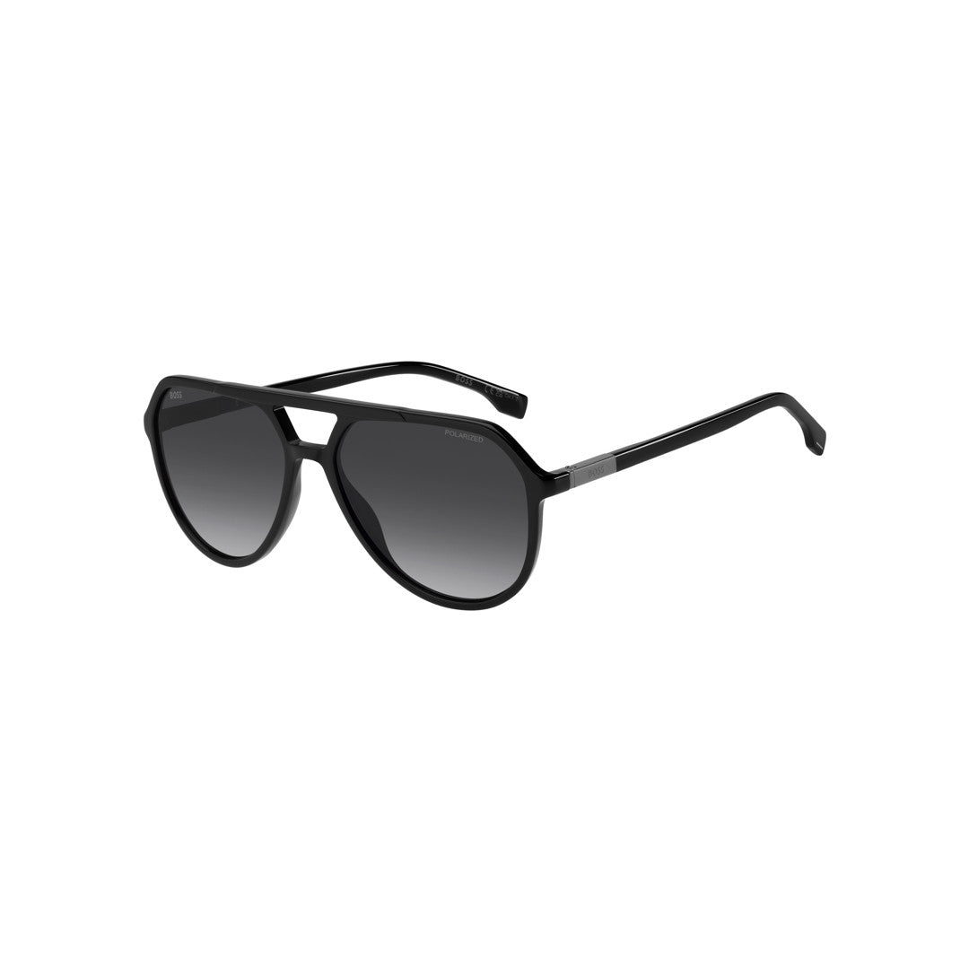 HUGO BOSS SUNGLASSES FRAMES 1831/S PILOT METAL BLACK For MAN 58-16-145