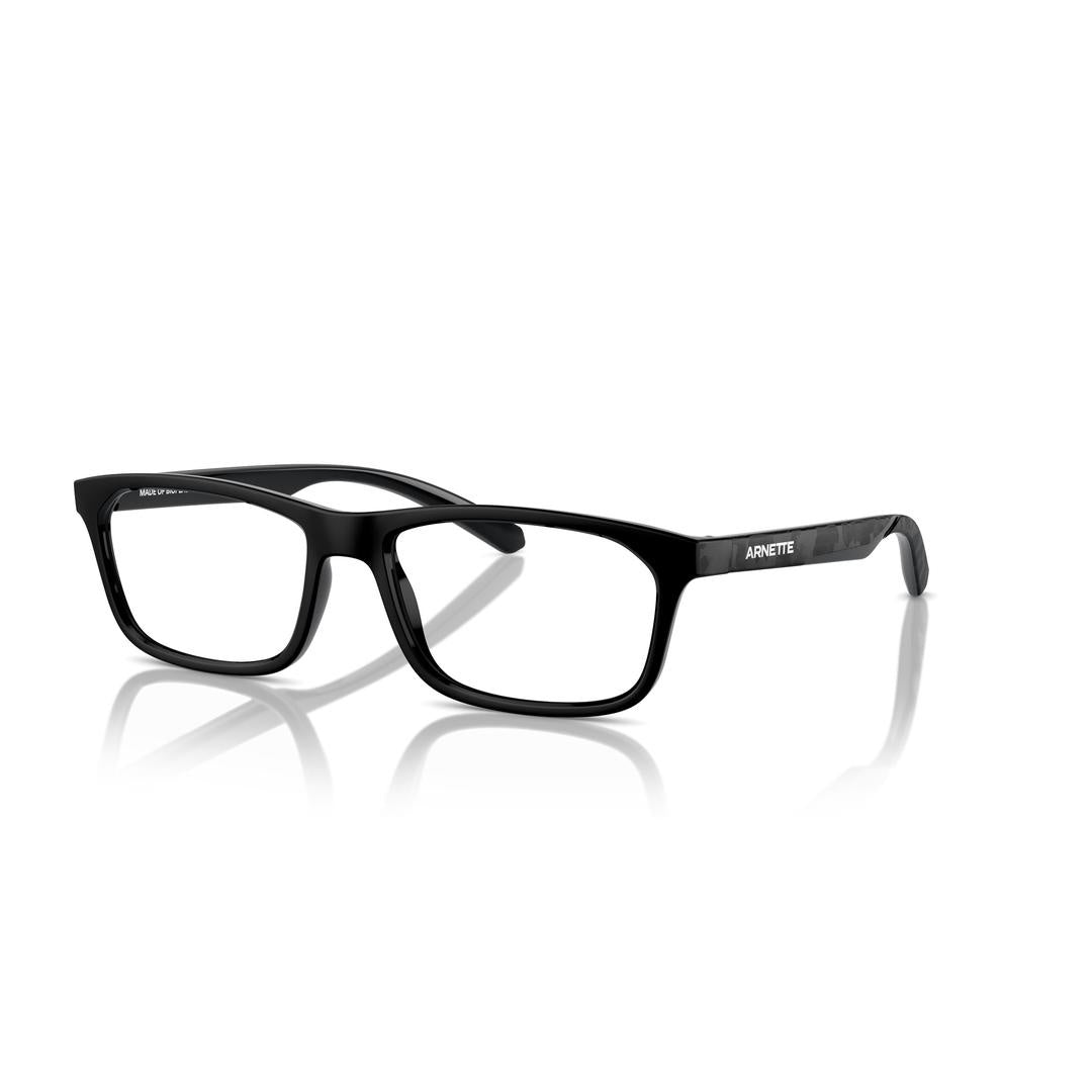 Arnette AN7252 Kamaya 2900 Men's Glasses Black Size 52 - Free Lenses - HSA/FSA Insurance - Blue Light Block Available