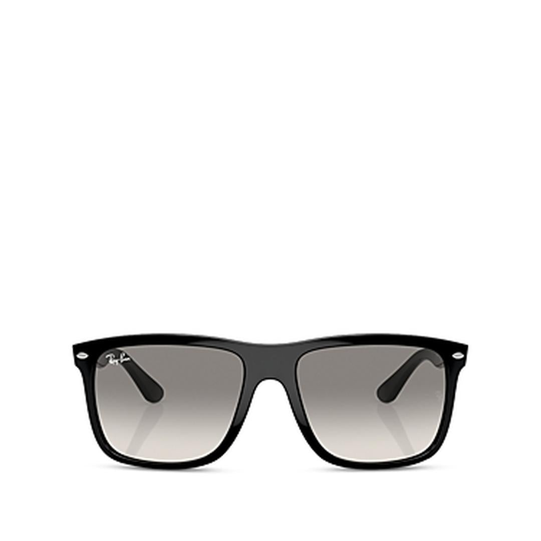 Ray-Ban Boyfriend Two 4547 Sunglasses 601/32 - Black - Clear/grey Unisex Square