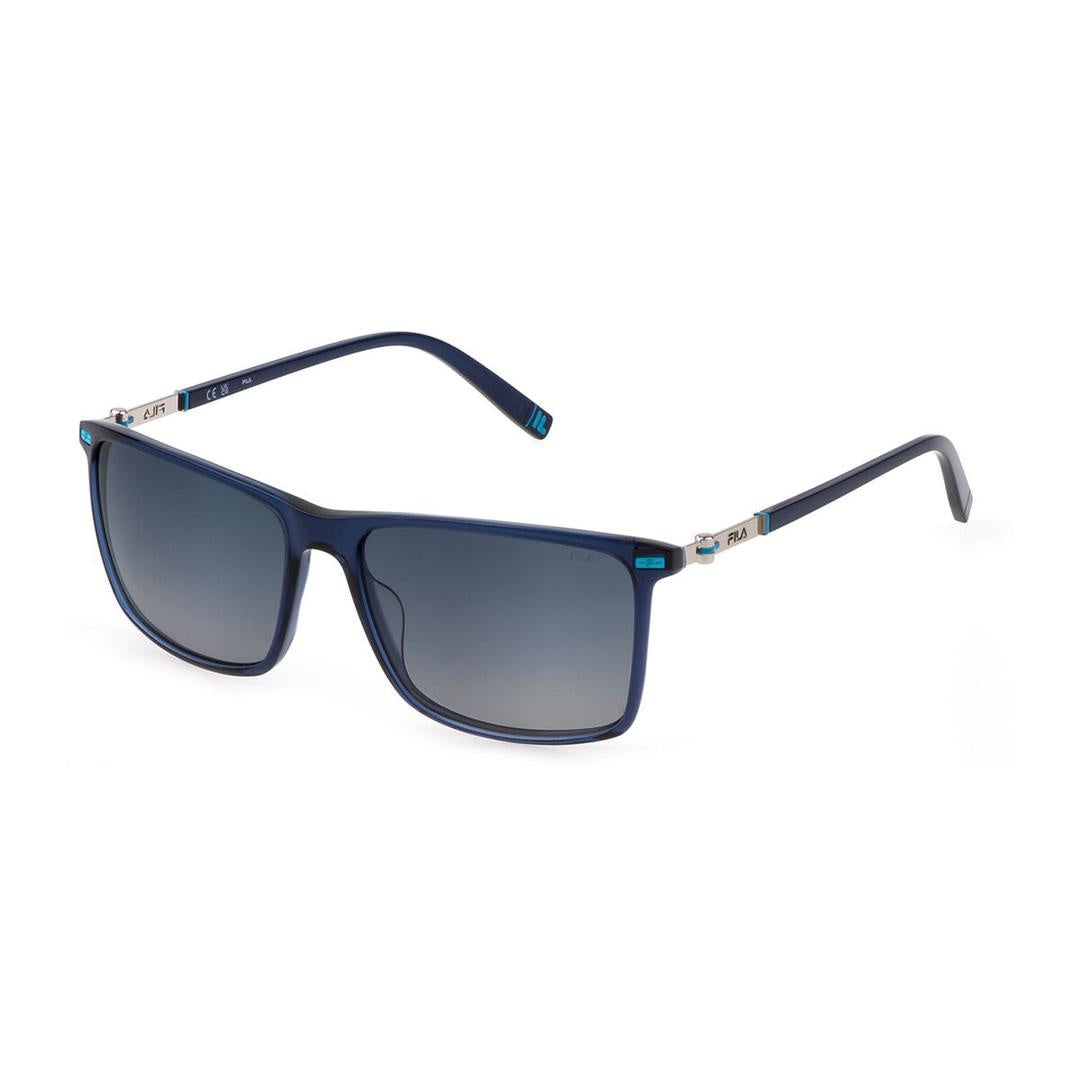 Fila SFI447 0U11 Men's Sunglasses Blue Size 57