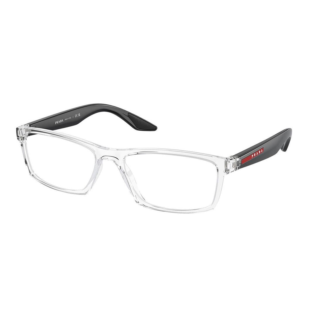Prada Linea Rossa PS04PV 2AZ1O1 نظارات طبية للرجال بلون Crystal