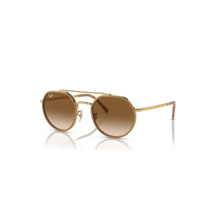 RayBan 0RB3765001/51 Unisex Irregular Arista Gold 53-22-145