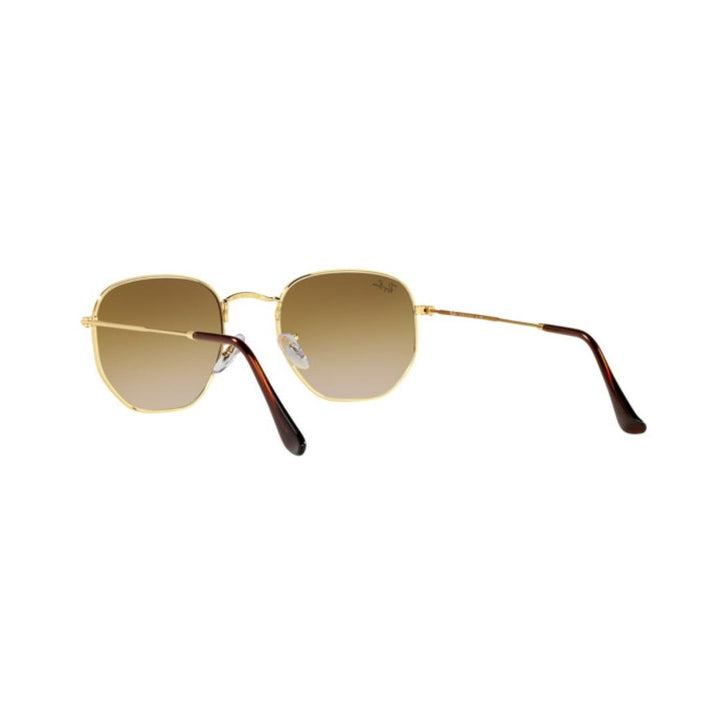 Ray-Ban Hexagonal RB 3548 001/51 L, ROUND Sunglasses, UNISEX, Available with Prescription