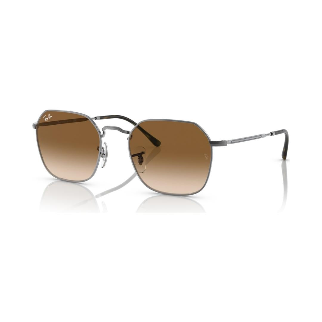 Ray-Ban Jim 3694 Sunglasses 004/51 - Gunmetal - Clear Gradient Brown Unisex Irregular
