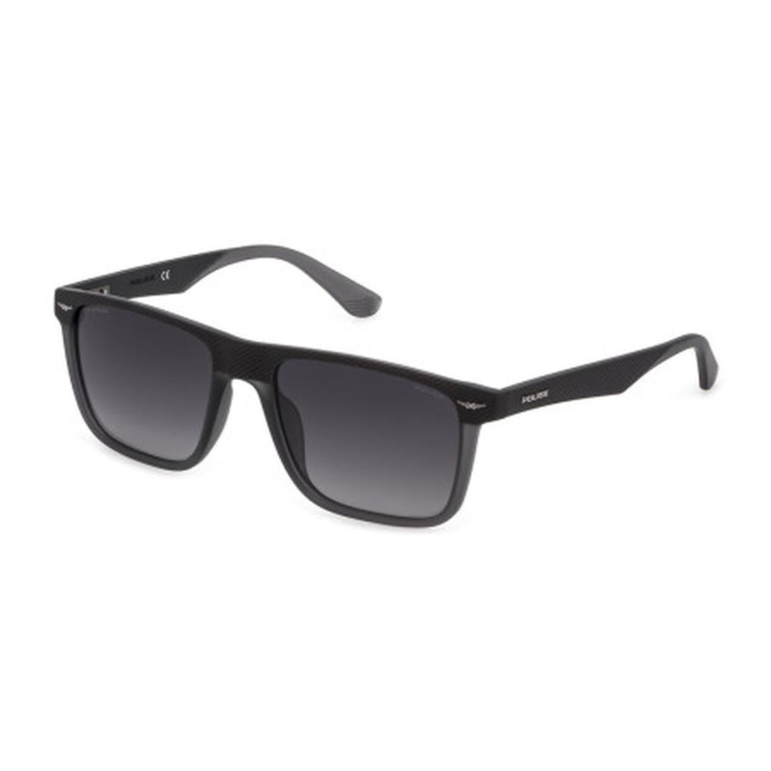 Police SPLE02 Polarized 968P Men's Sunglasses Grey Size 57