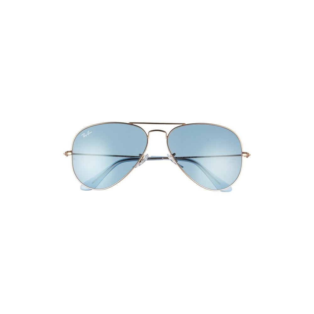 Ray-Ban Original Brow Bar Aviator Sunglasses, 58mm