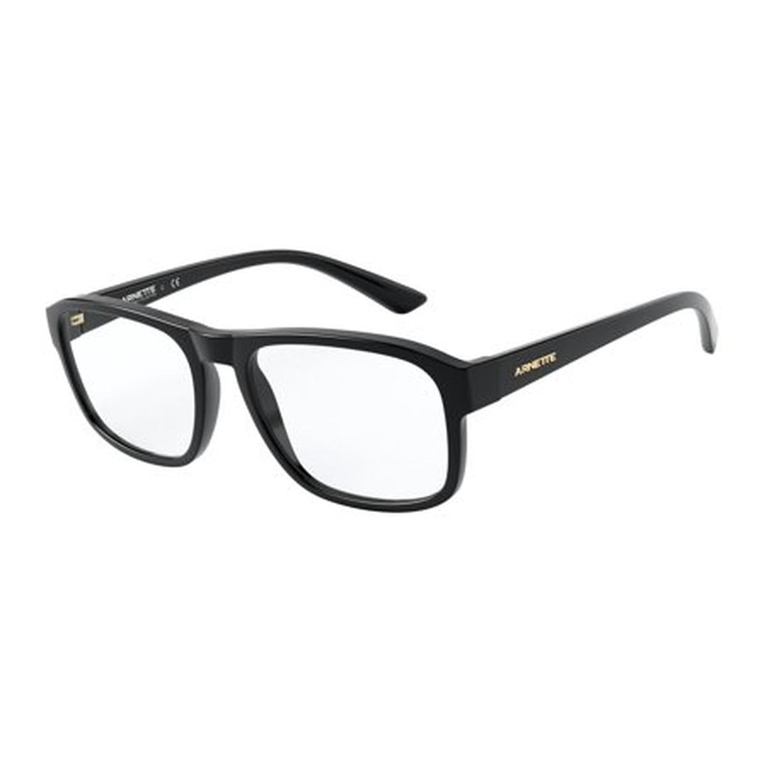 Arnette AN7176 Men's Oval Eyeglasses - Black