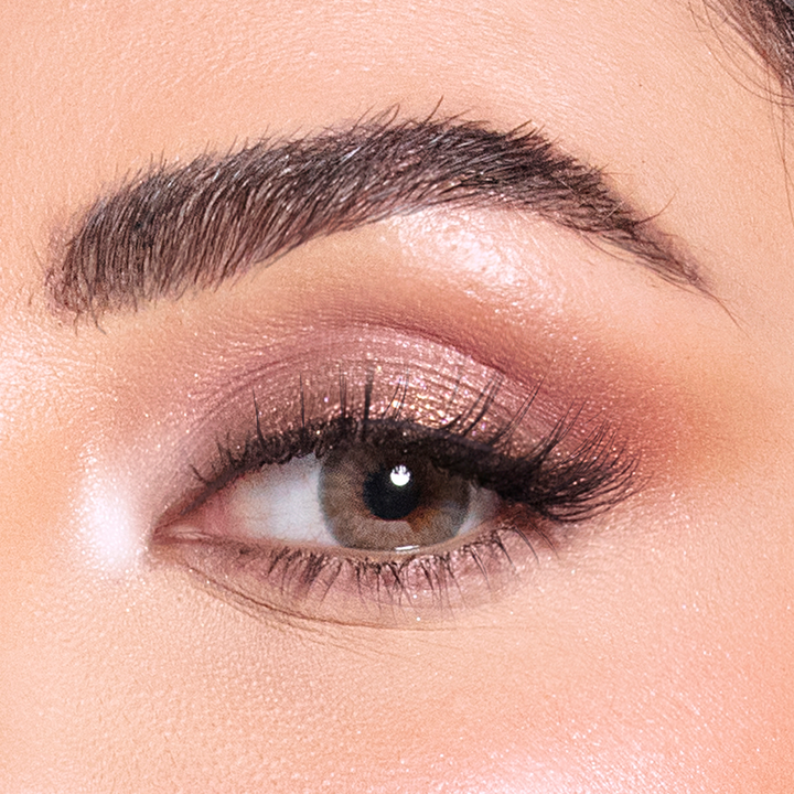 Amara Monthly Colored Contact Lenses - Steel Gray