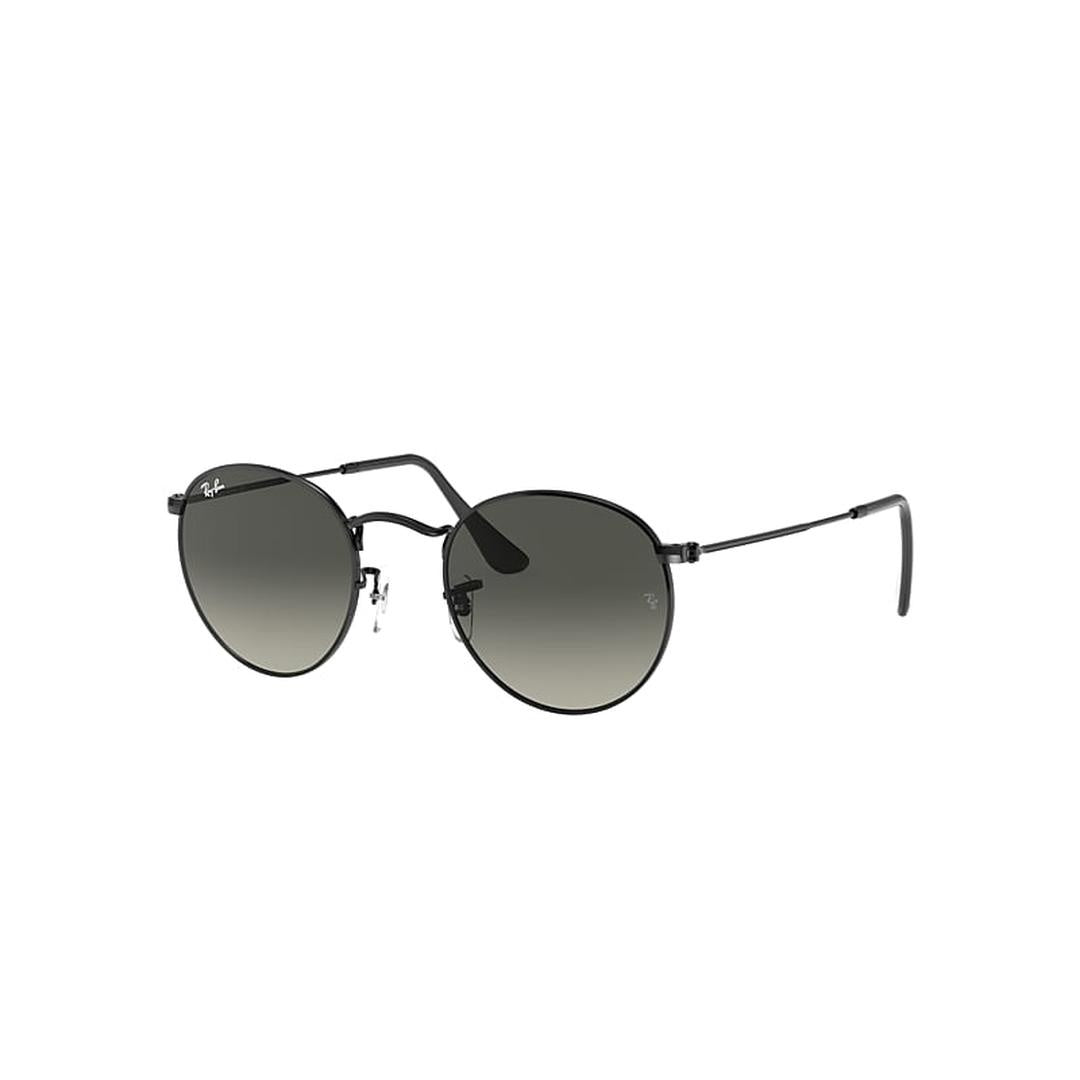 Ray-Ban Round Metal RB 3447N 002/71 L, ROUND Sunglasses, MALE, Available with Prescription