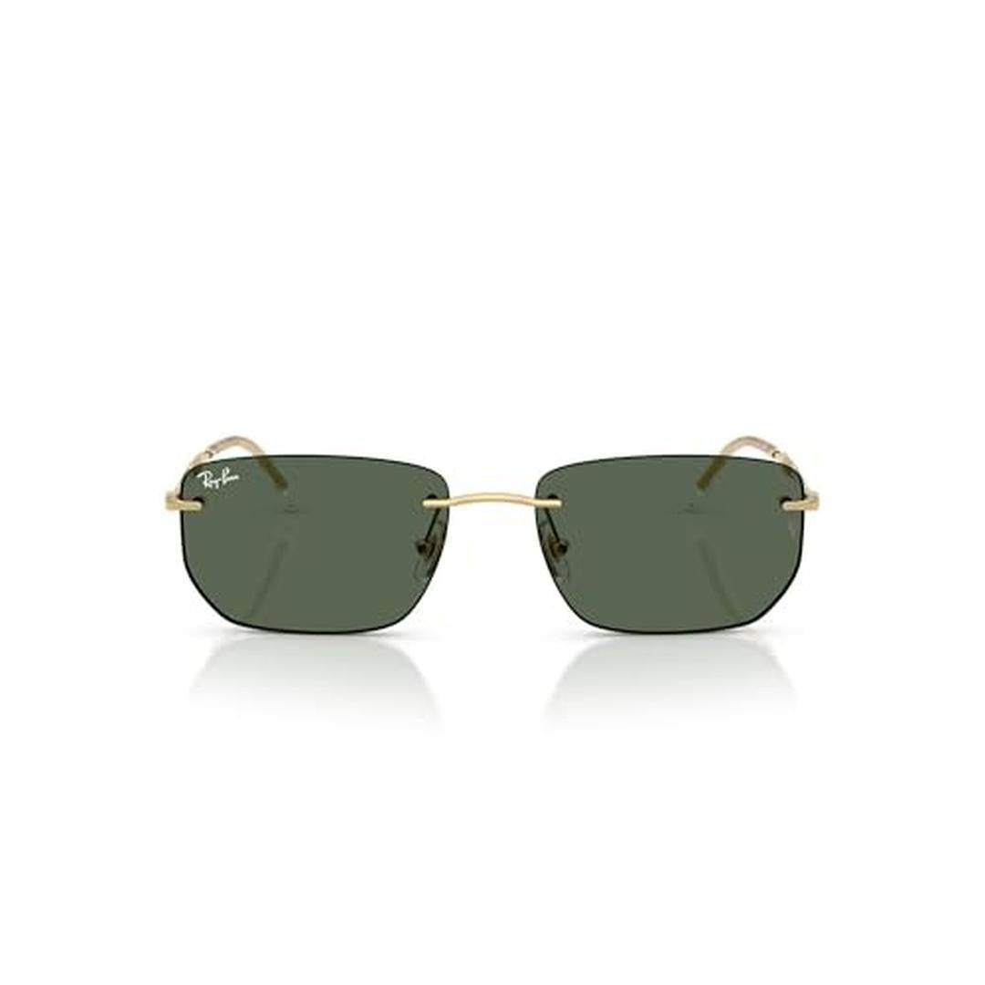 Ray-Ban 3768 Sunglasses 001/71 - Gold - Dark Green Unisex Irregular