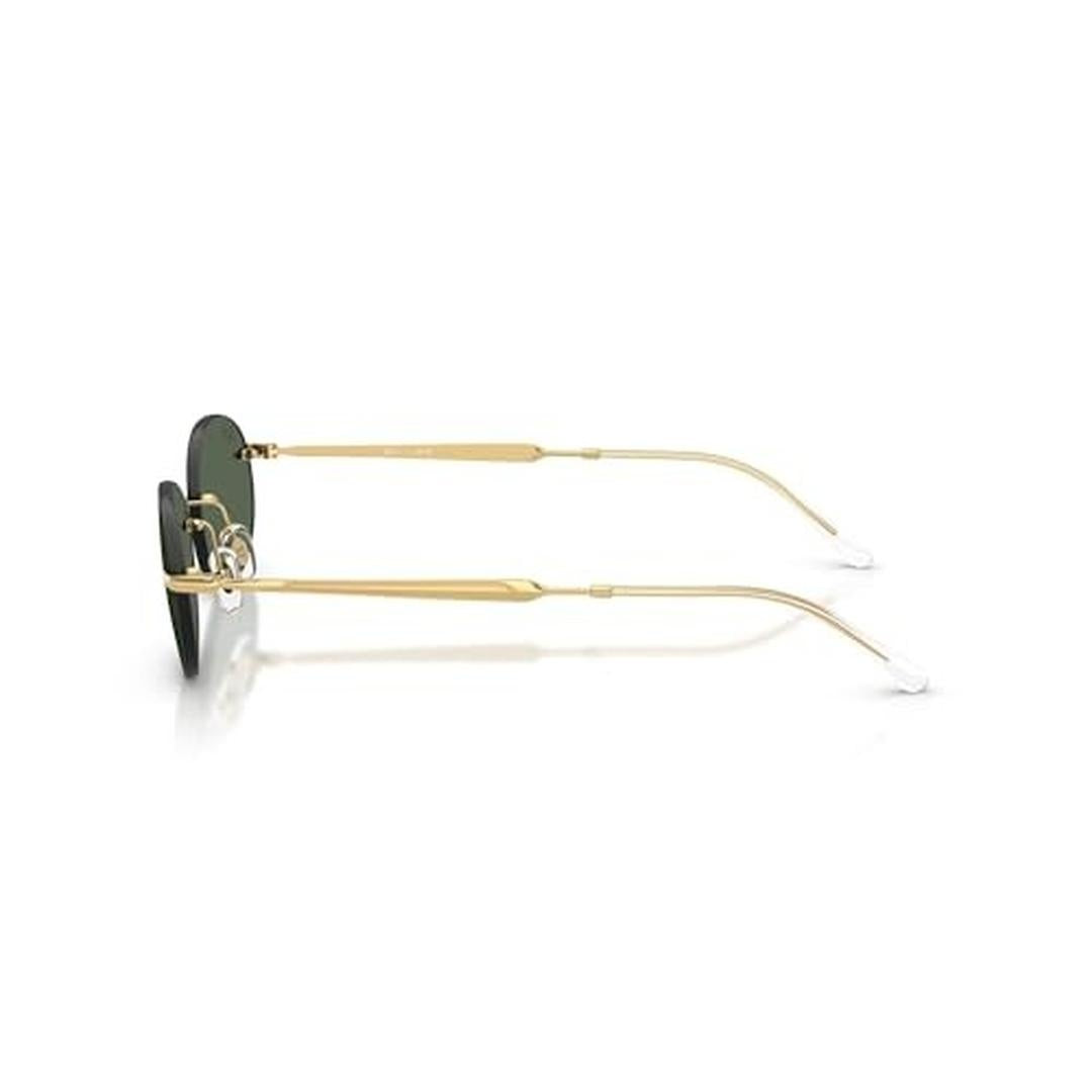 Ray-Ban Rb3767 Oval Sunglasses, Gold/Dark Green, 54 Mm
