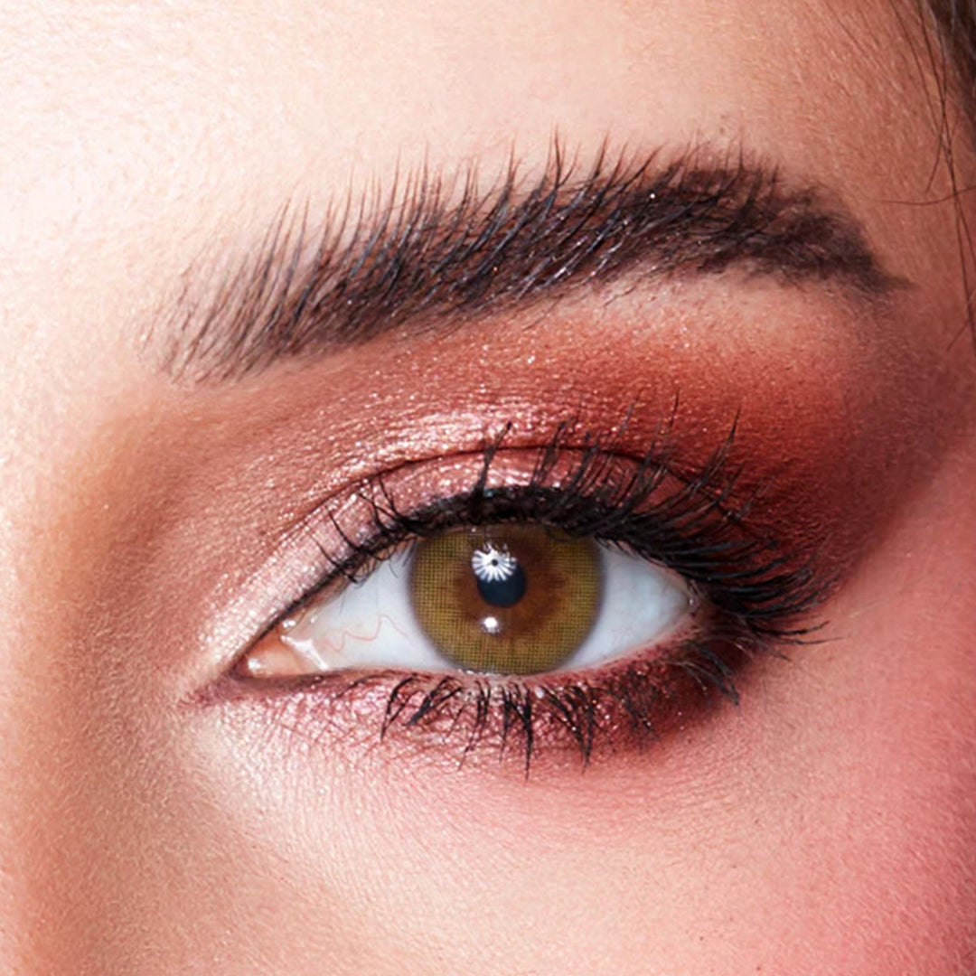 Amara Monthly Colored Contact Lenses - Green Hazel