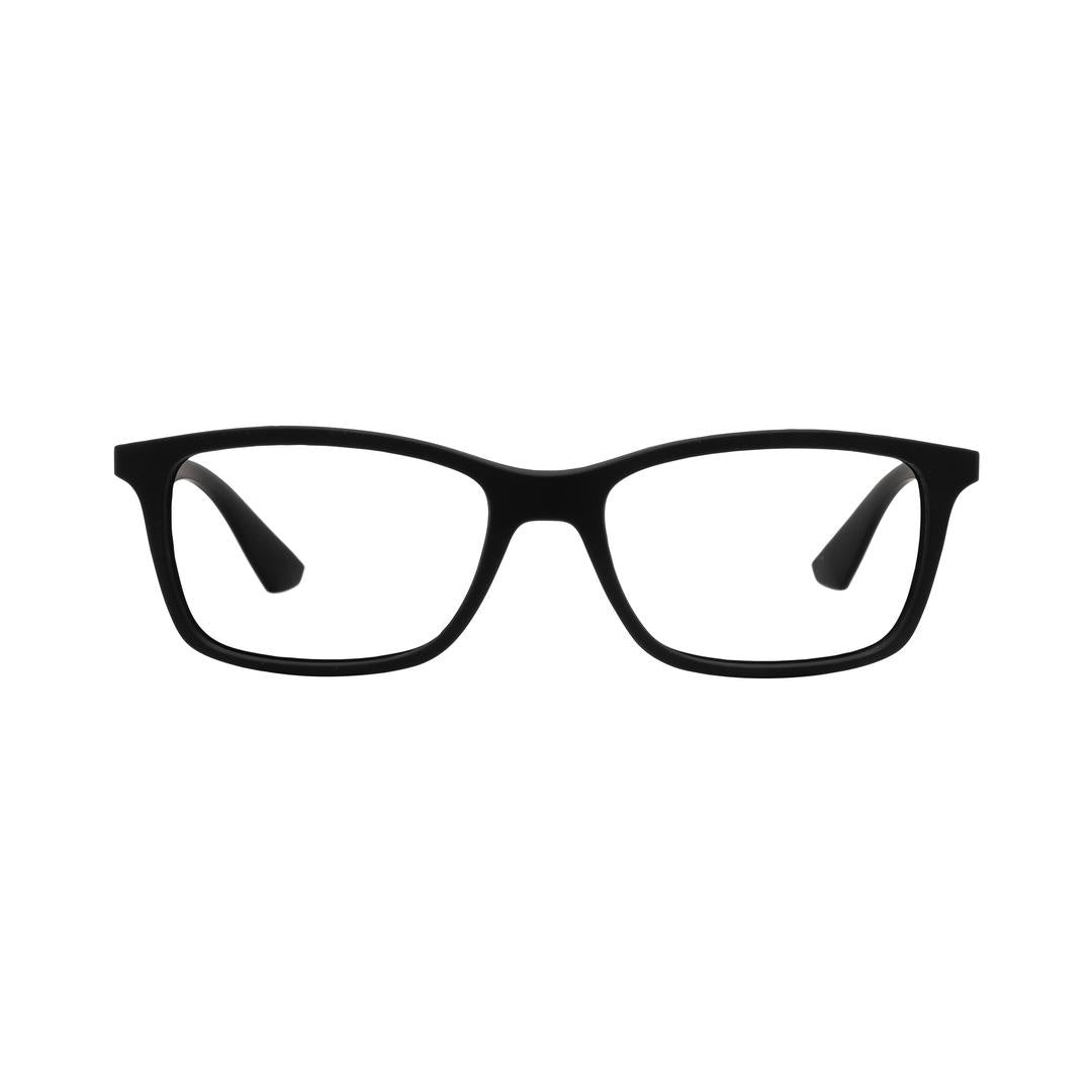 Ray-Ban 7047 Eyeglasses 5196 - Black Men Rectangle