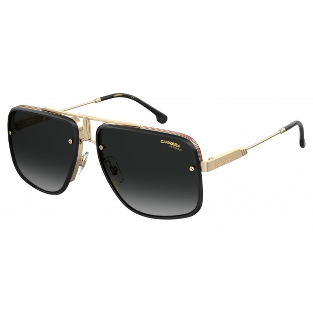Carrera Men Aviator Gold Black Grey Gradient Sunglasses