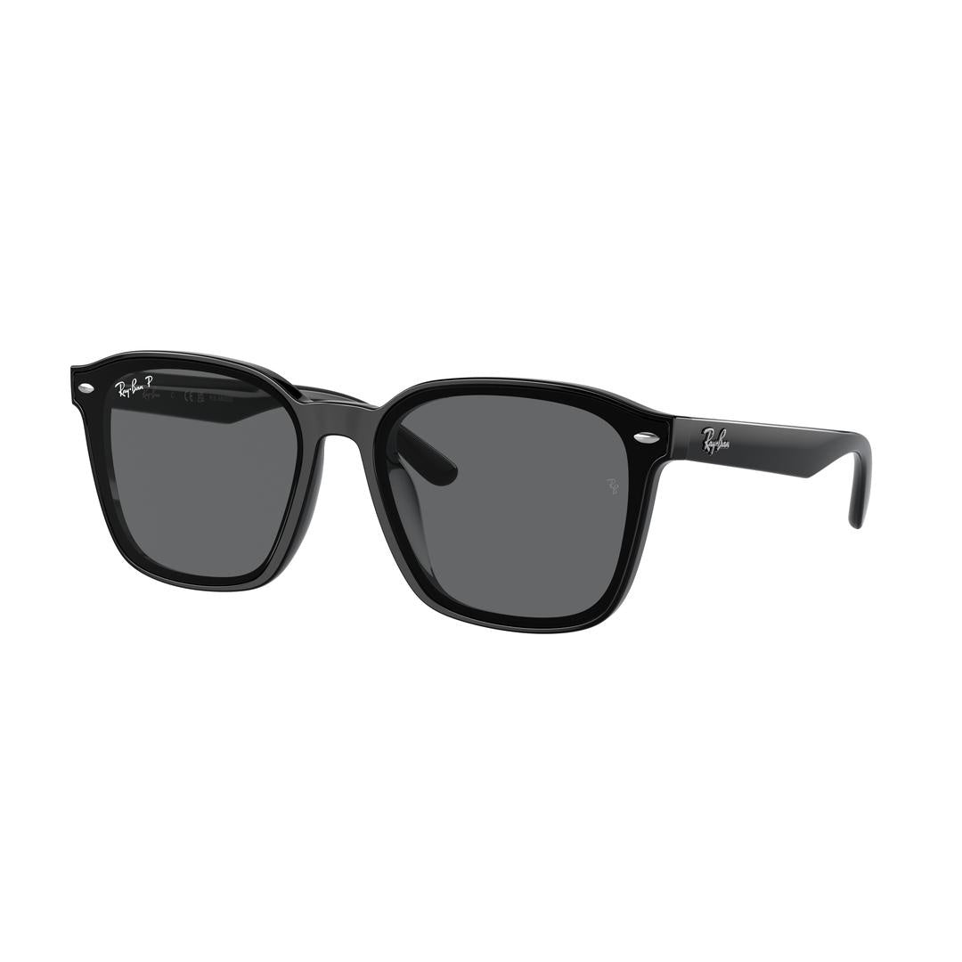 Ray-Ban 4392D Sunglasses 601/81 - Black - Dark Grey Unisex Square