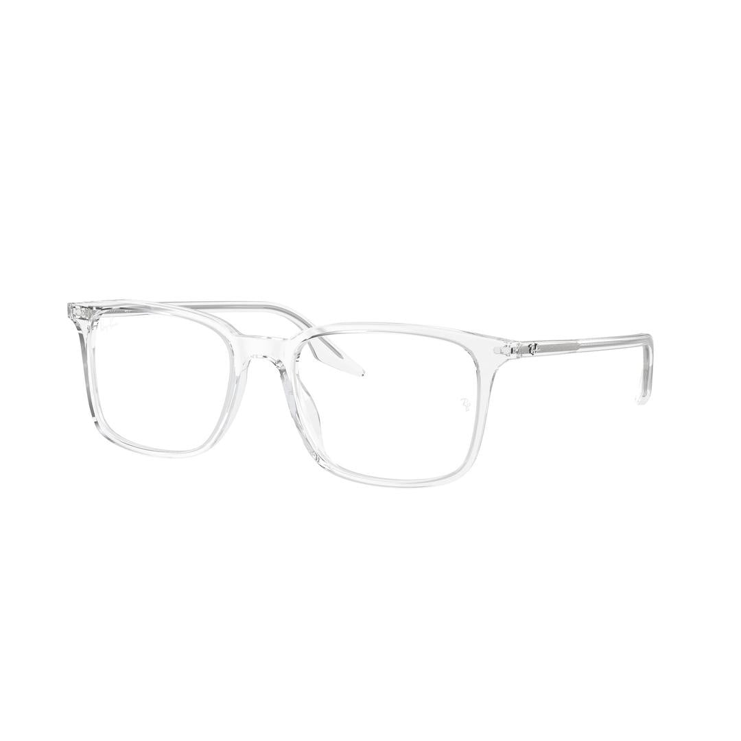 Ray-Ban 5421 Eyeglasses 2001 - Transparent - Clear Unisex Rectangle