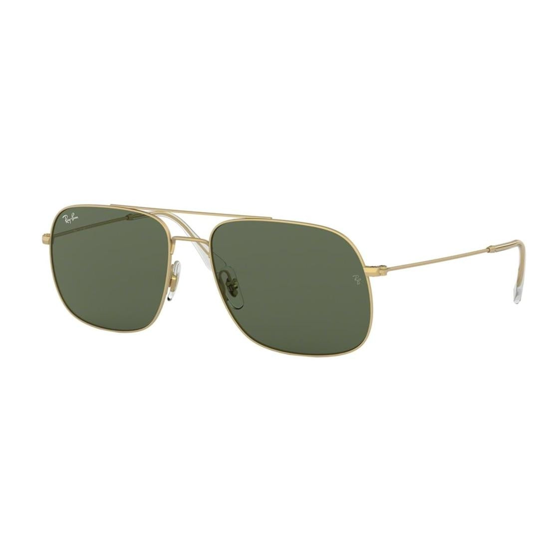Ray-Ban Men's Squared Navigator Sunglasses RB3595 901380 56 Blue Lens (36715)
