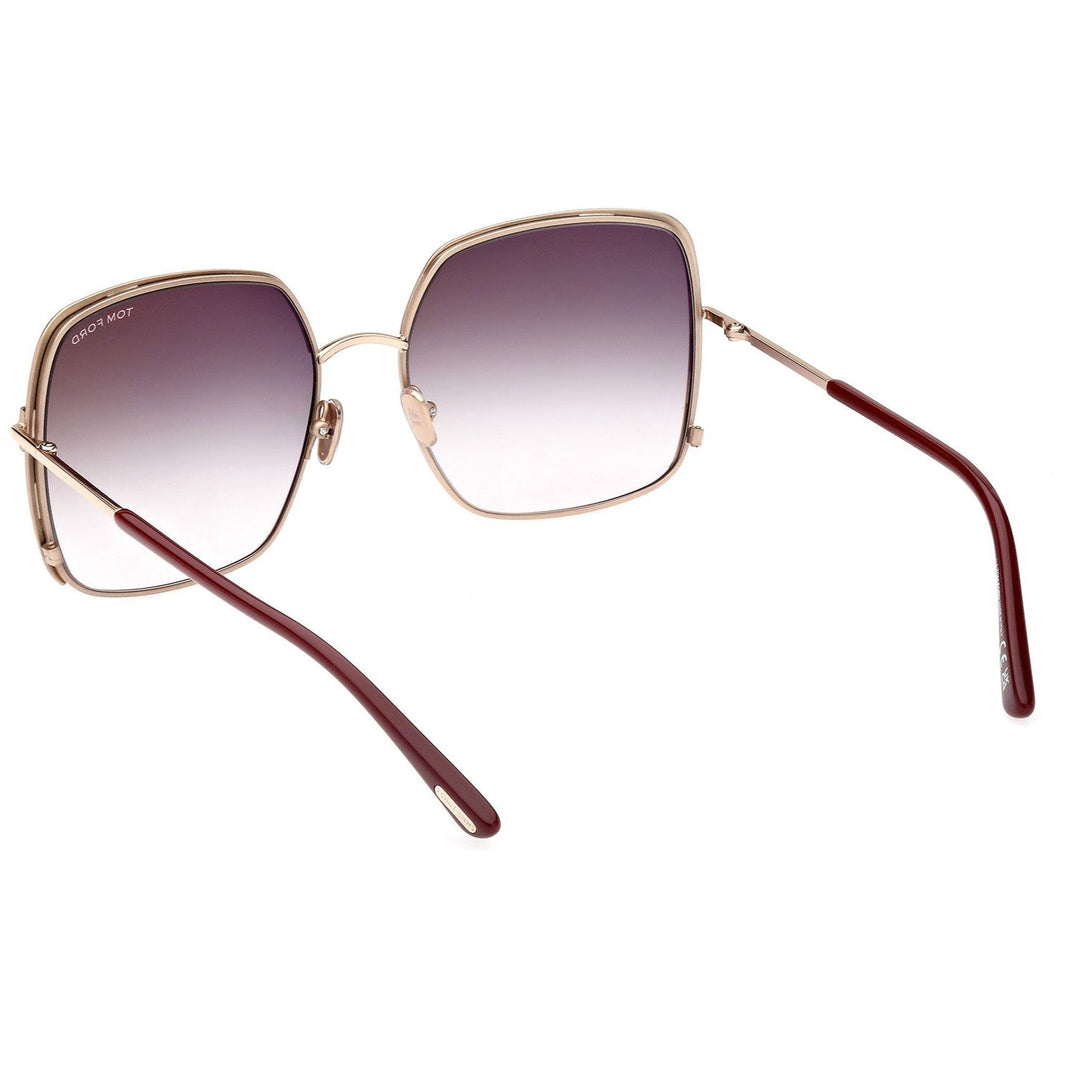 Tom Ford FT1006 69W  Bordeaux Women Sunglasses