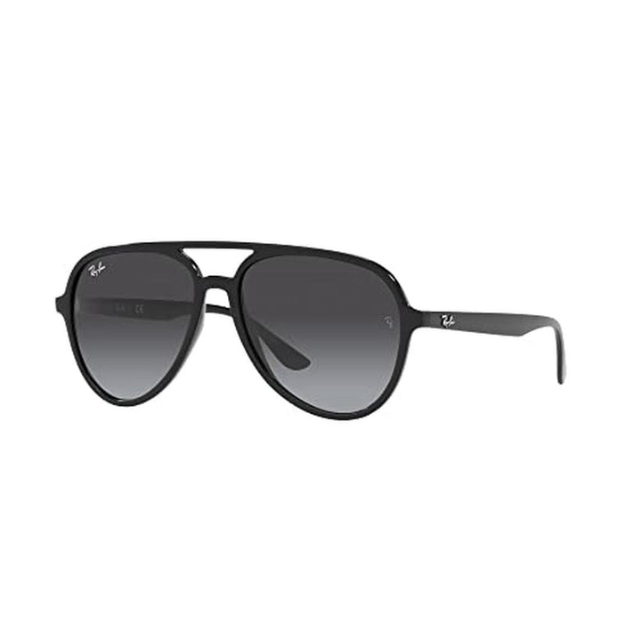 Ray-Ban 4376 Sunglasses 601/8G - Black - Grey Gradient Unisex Pilot