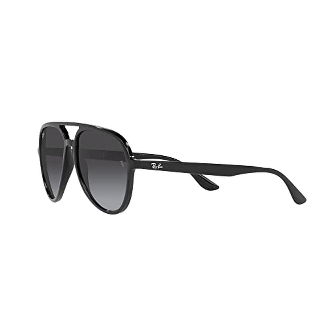 Ray-Ban 4376 Sunglasses 601/8G - Black - Grey Gradient Unisex Pilot