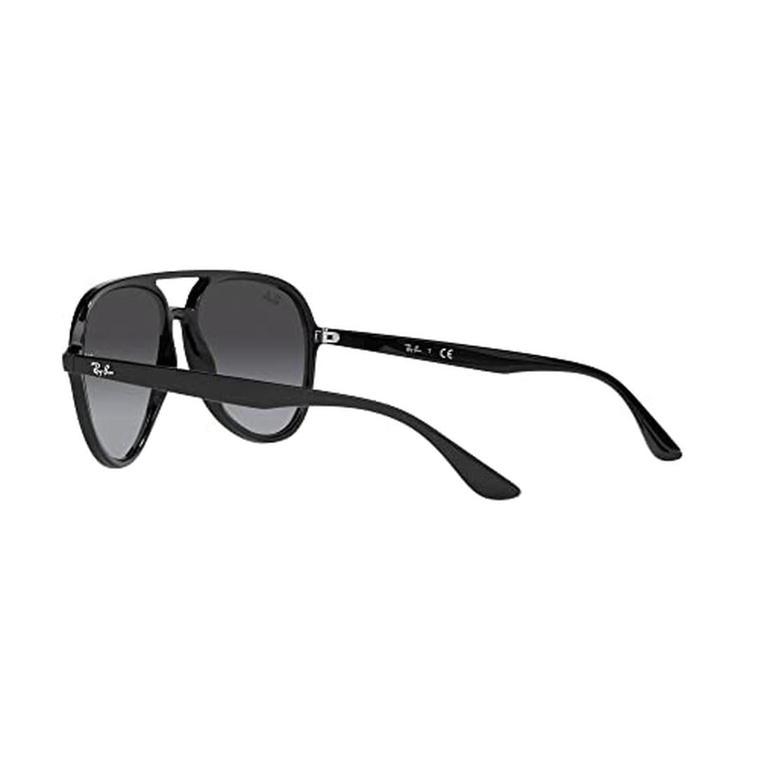 Ray-Ban 4376 Sunglasses 601/8G - Black - Grey Gradient Unisex Pilot