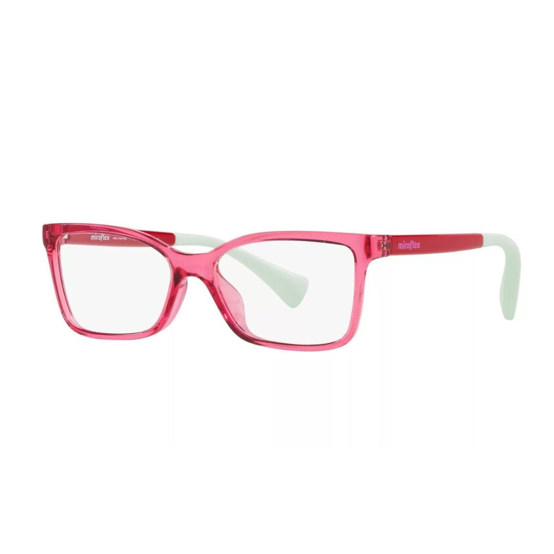 Miraflex MF4011 Kids L363 Kids' Glasses Red Size 49 - Free Lenses - HSA/FSA Insurance - Blue Light Block Available