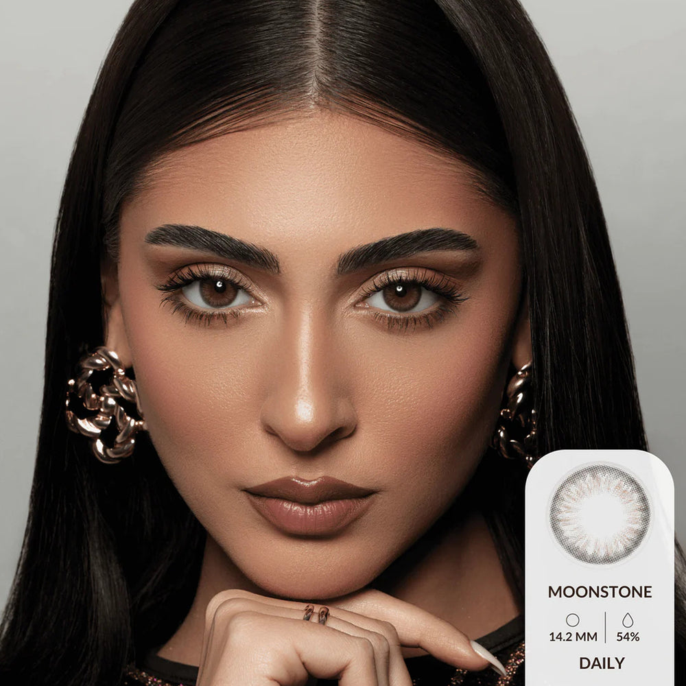 Amara Daily Colored Contact Lenses - Moon Stone