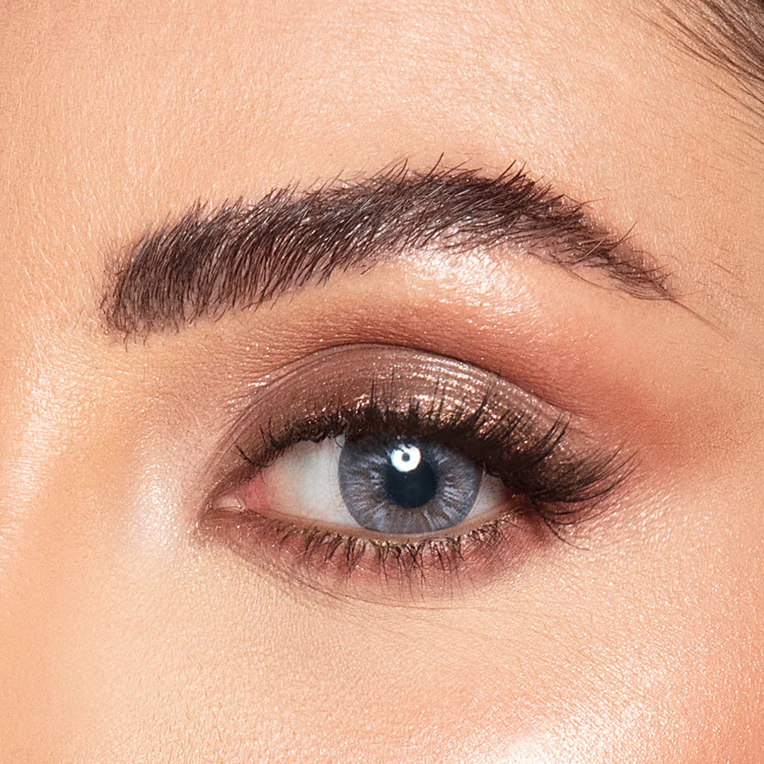 Amara Monthly Colored Contact Lenses - Sky Gray
