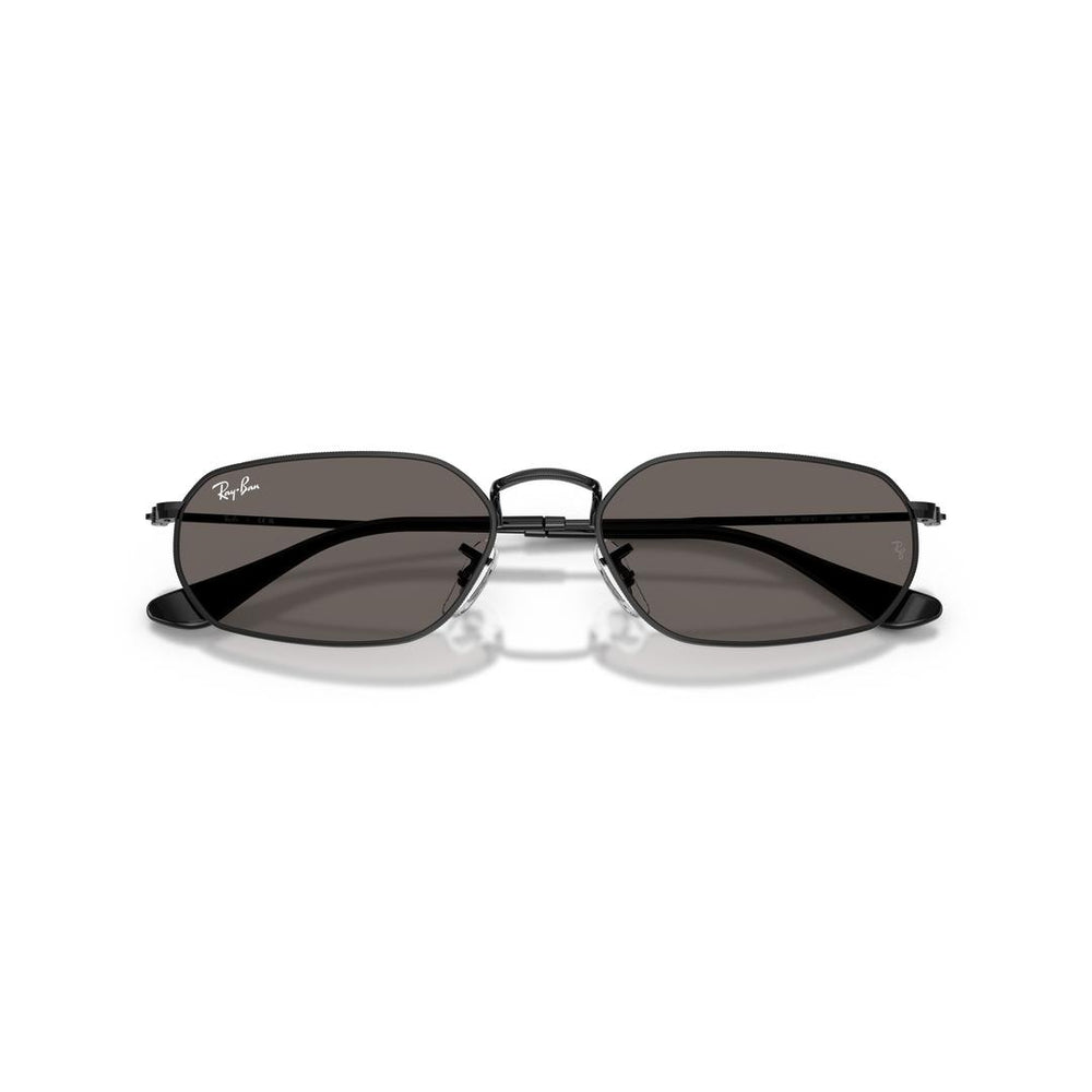 Ray - Ban Unisex RB3947  002/B1 Aurinkolasit Metalli Musta Harmaa Geometrinen Normaali
