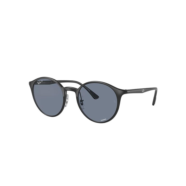 Ray-Ban 4336CH Sunglasses 601/BA - Black - Blue Unisex Oval