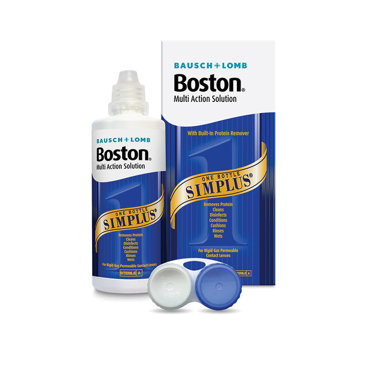 B And L Boston Simplus For Rgp Lenses Solution120ml