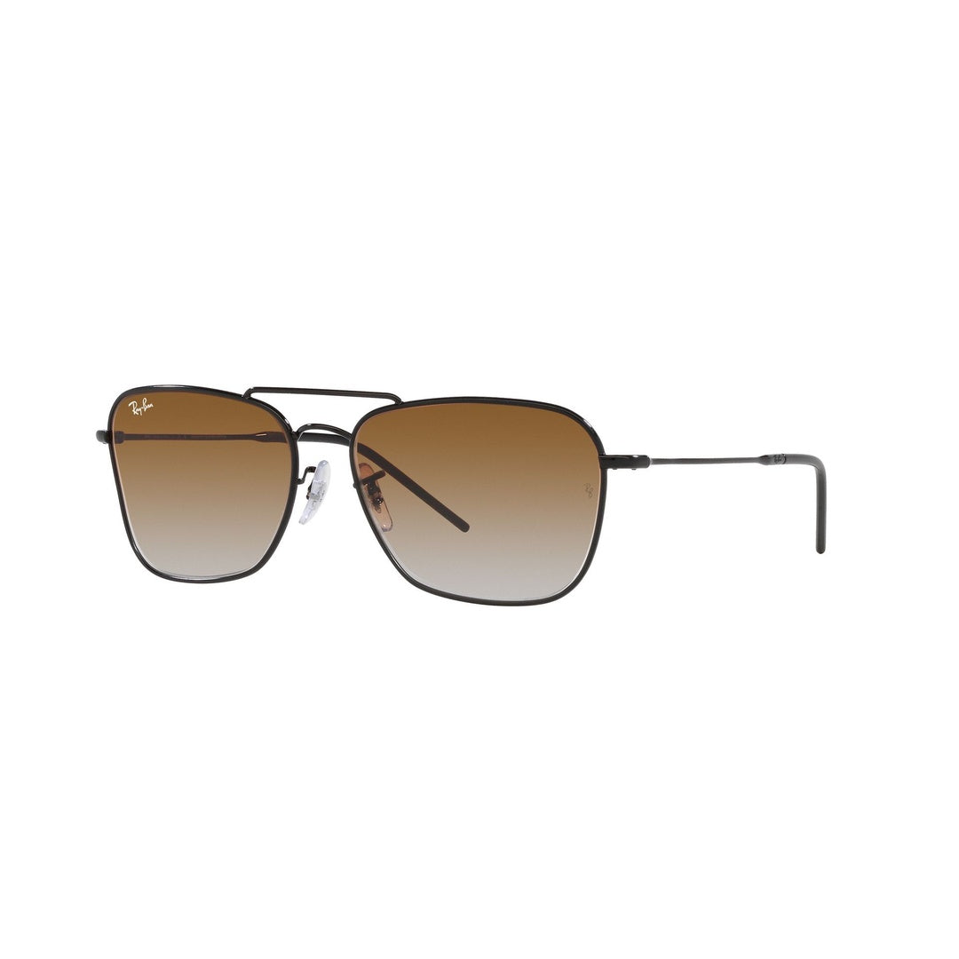 RayBan 0RBR0102S002/CB Unisex Square Black 58-15-140