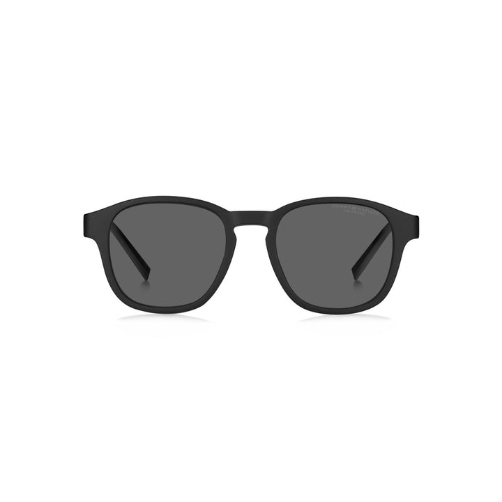 TOMMY HILFIGER CLIP-ON TH2085/CS RECTANGULAR ECO POLYAMIDE MATTE BLACK For MAN 50-19-145