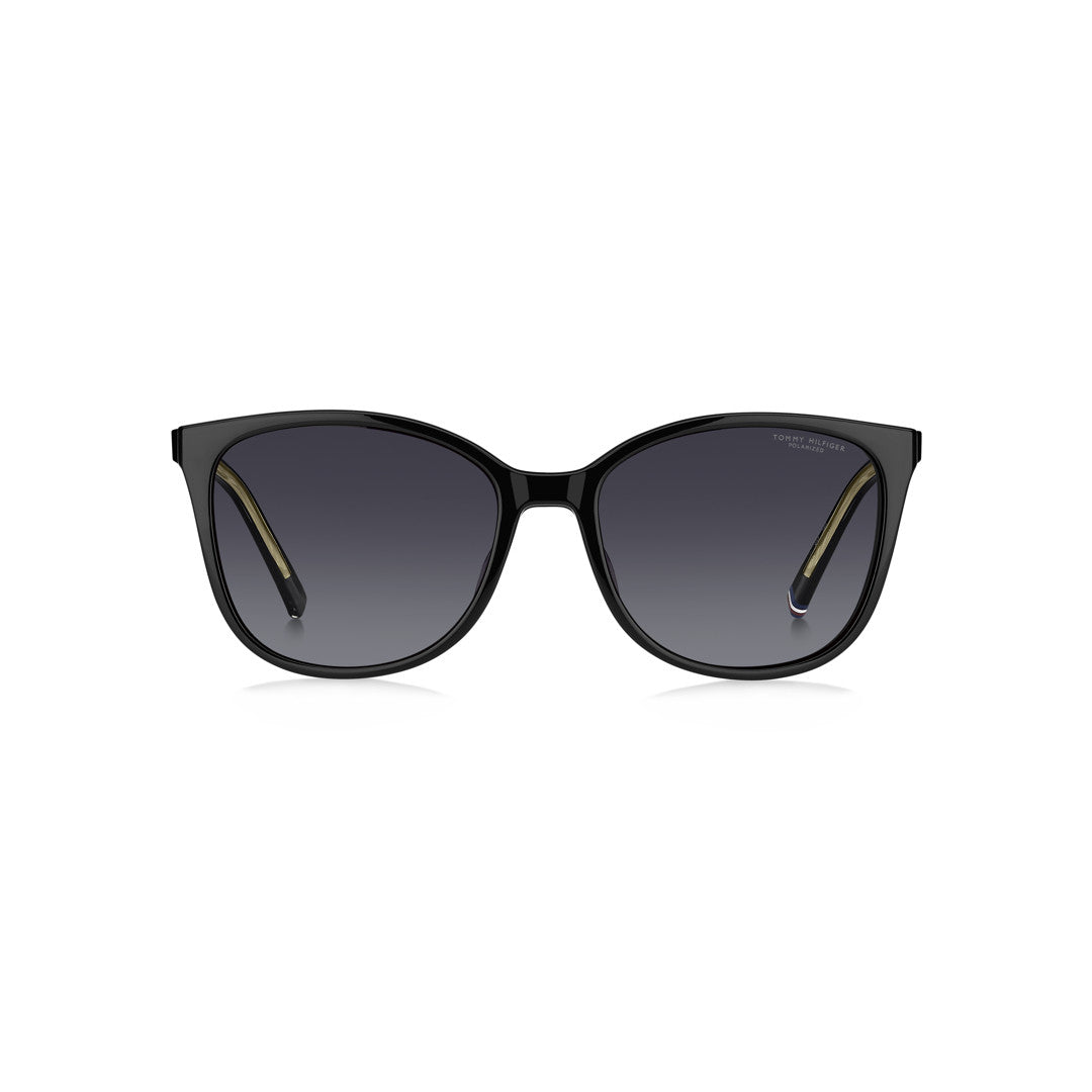TOMMY HILFIGER CLIP-ON TH2294/C CAT EYE ECO ACETATE BLACK For WOMAN 52-16-140
