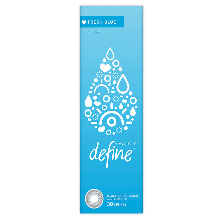 Define  Fresh  Daily Colored Contact Lenses - Pack of 30