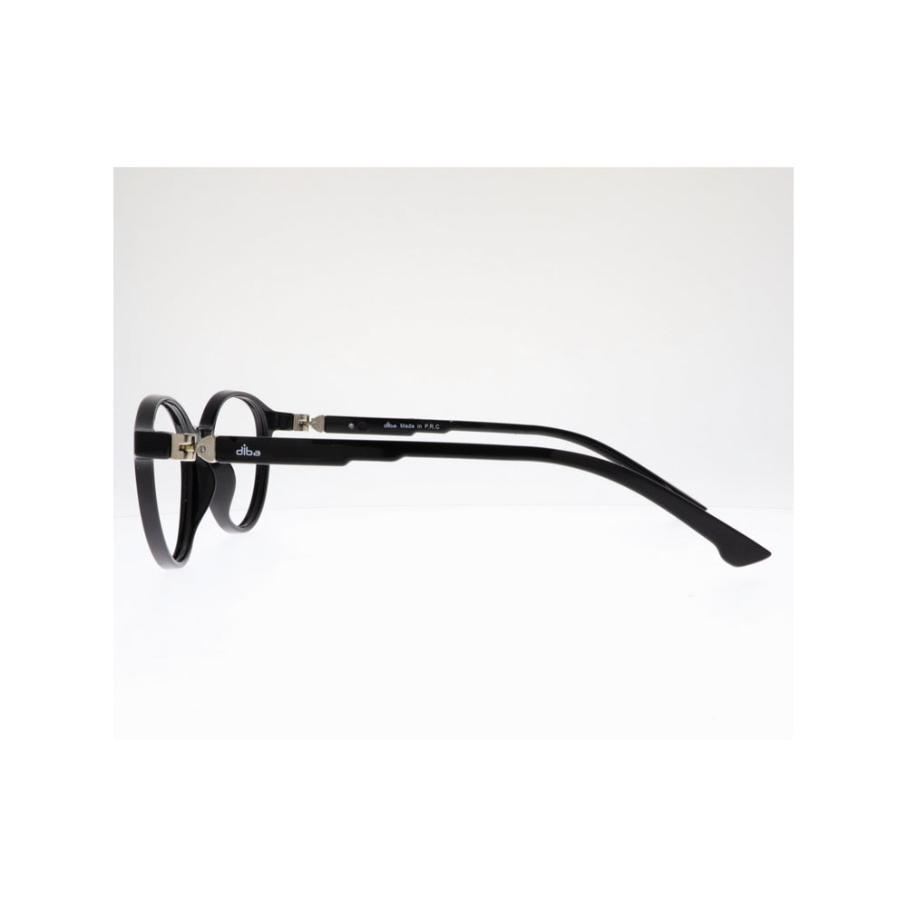 Diba 3335c1 For Unisex Eyeglasses Round black Size 46-19-140