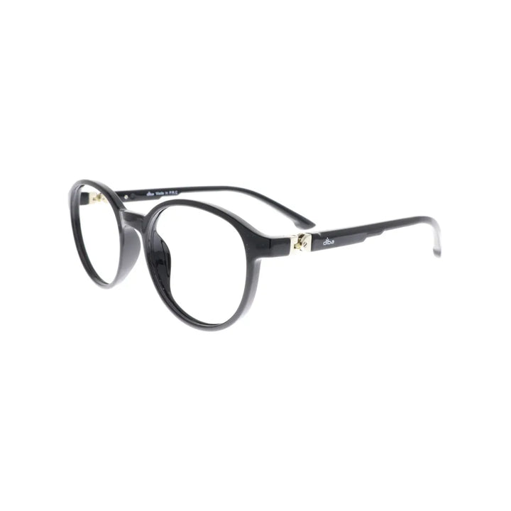 Diba 3335c6 For Unisex Eyeglasses Round black Size 46-19-140