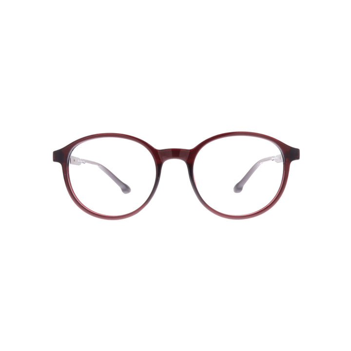 Diba 3336c5 For Women Eyeglasses Round burgundy red Size 46-19-140