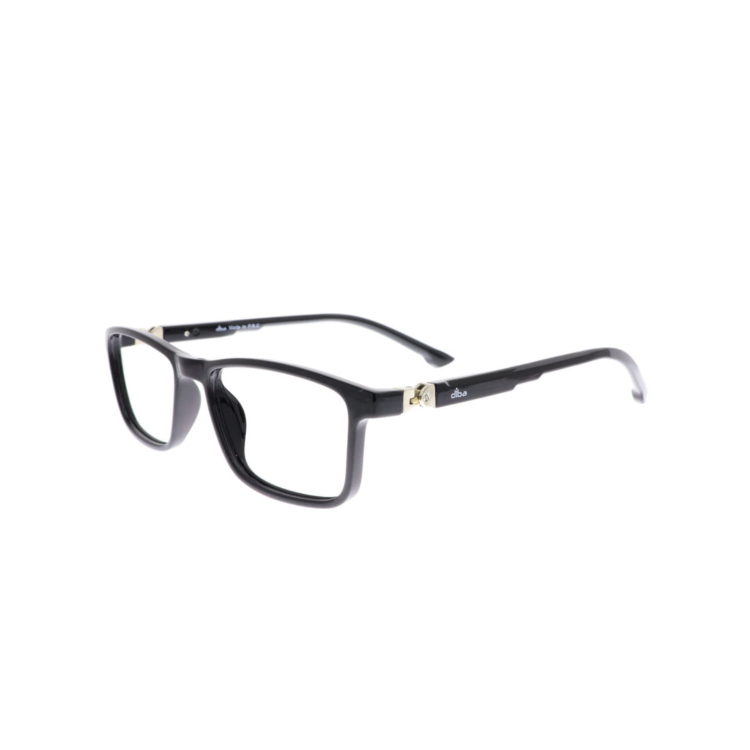 Diba 3338c1 For Men Eyeglasses Rectangle black Size 49-17-140