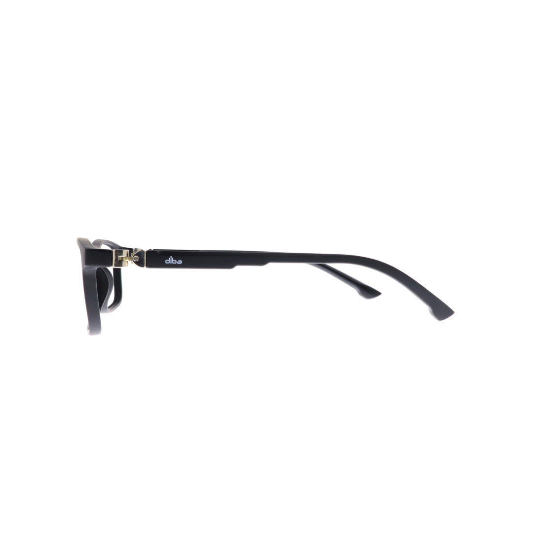 Diba 3338c2 For Men Eyeglasses Rectangle matte black Size 49-17-140