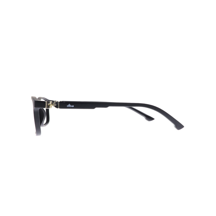 Diba 3338c2 For Men Eyeglasses Rectangle matte black Size 49-17-140